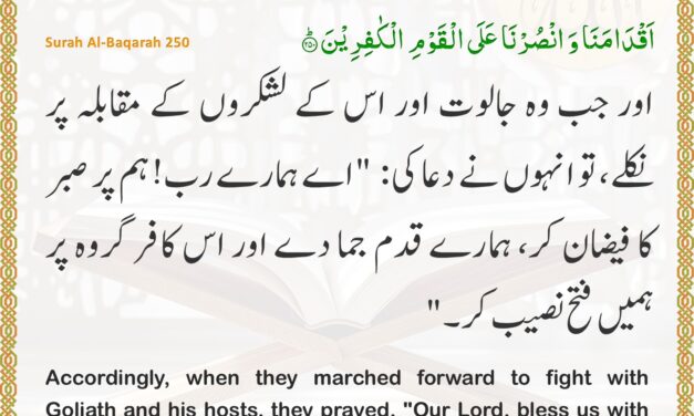 Surah Al-Baqarah – Ayah 250