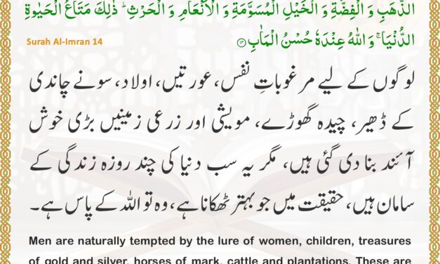 Surah Al-Imran – Ayah 14