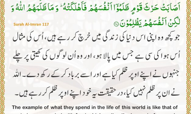 Surah Al-Imran – Ayah 117