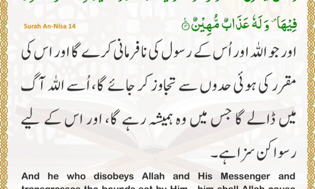 Surah An-Nisa – Ayah 14