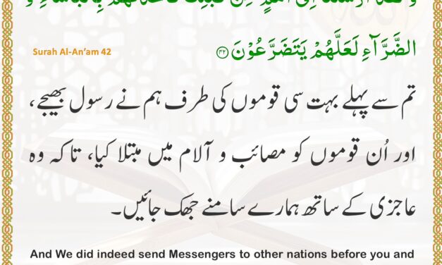 Surah Al-An’am – Ayah 42