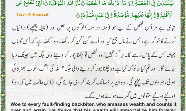 Surah Al-Humazah – Ayah 1-9