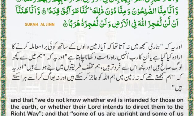 Surah Al-Jinn – Ayah 10-12